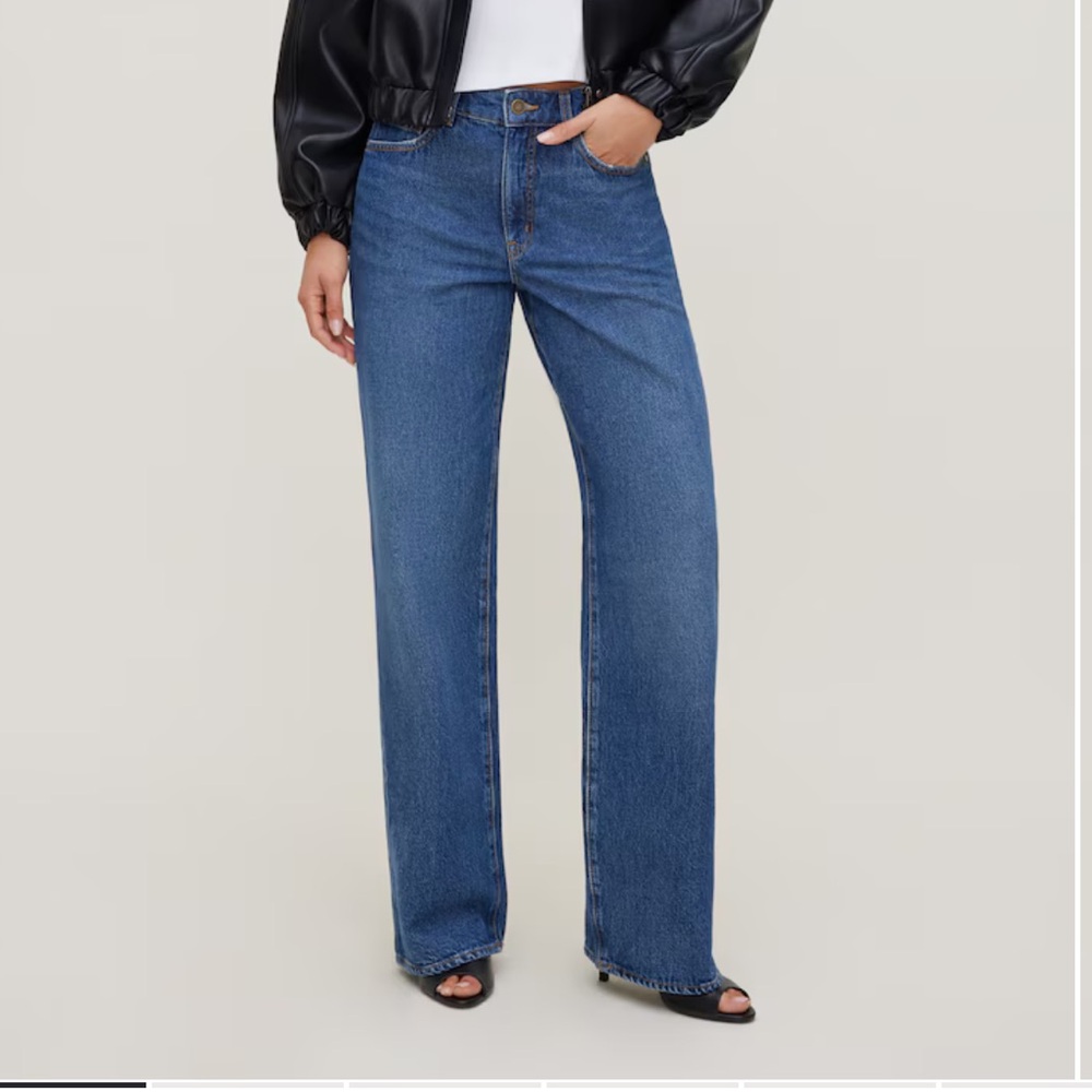 Heidi High Rise Wide Leg Jeans Dynamite Denim Size 27